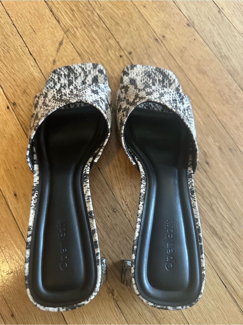 Open Edit Slide Sandals